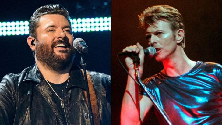 How David Bowie, long thought ambivalent to country music, became a writer on a Chris Young song