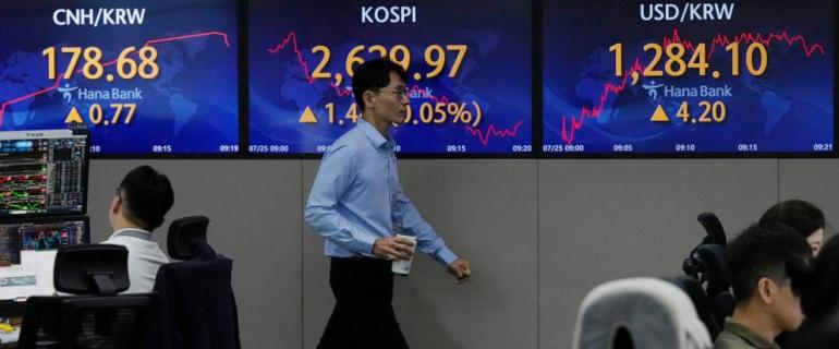 Stock market today: Asian markets follow Wall St up after Chinese promise to support economy