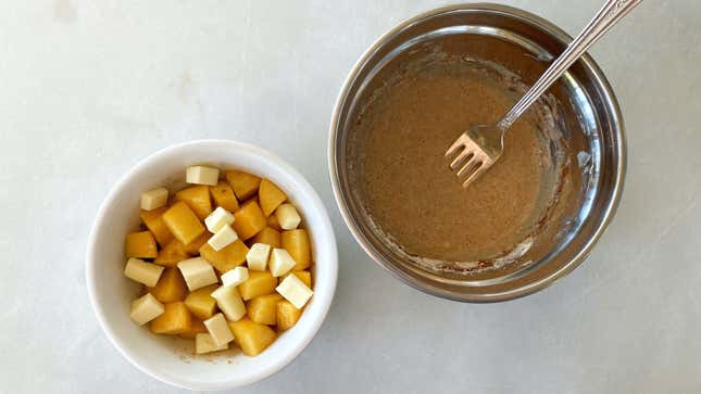 Turn a Single Peach Into an Air Fried Cobbler for One