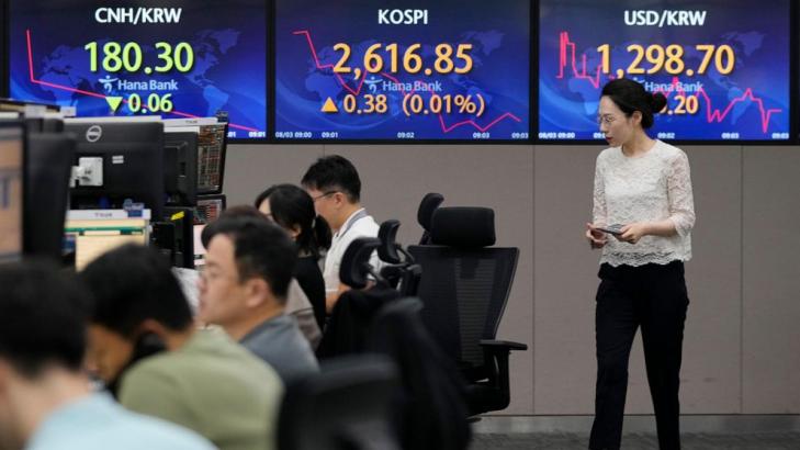 Stock market today: Asia mixed after the US government's credit rating was cut