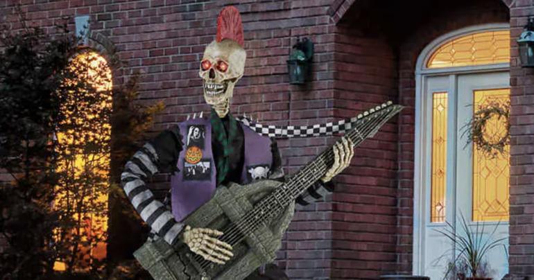 Shop Costco's New 6-Foot Punk Rocker Skeleton Before He Goes on Tour