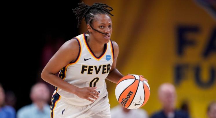 Kelsey Mitchell scores 24 points, leads the Fever past the Lynx