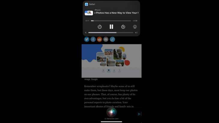 You Can Get Siri to Read Articles Out Loud Now
