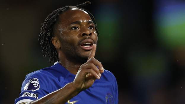 Sterling double helps Chelsea see off Luton