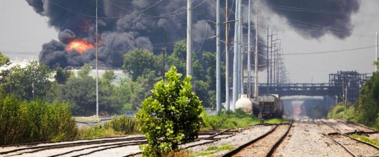 Louisiana refinery fire mostly contained but residents worry about air quality