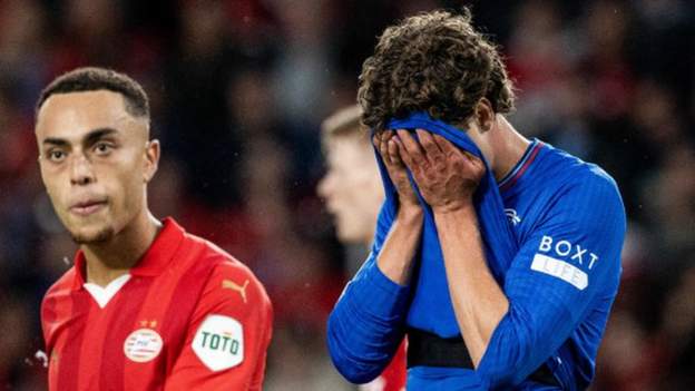 PSV Eindhoven 5-1 Rangers (agg 7-3): Michael Beale's team not ready, but should they have been?