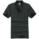 Pria Polo ShirtShort Lengan Golf Tenis Shirt (Dark Green)-Intl:L