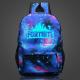 Fortnite Legal Luminous Night Backpack School Bolsas para Meninos e Meninas Mochilas para Adolescentes Bagpack Escola Impressão Mochila
