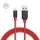 BlitzWolf® Ampcore BW-MF8 2.4A Lightning Braided Data Cable 6ft/1.8m for iPhone 8 Plus X 7 Plus