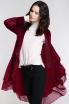 Swingy Velvet Long Sleeve Coat