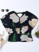 Floral Blouson Chiffon Blouse