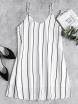 Striped Midi Shift Slip Dress