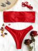 Padded Bandeau Bikini Set