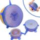 12 PCS Silicone Stretch Lid Expandable Food Saver Cover for Bowel