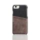 For iPhone 6 / 6s Back Cover Mixed Colors Geuine Leather Case