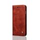 For iPhone 6 / 6s Folio Antique Leather Case Magnetic Closure Leisure Stand Cover