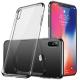 CAFELE Anti-shock Electroplate Phone Protective Case for iPhone X