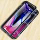 Creative Magnetic Tempered Glass Phone Case for iPhone X