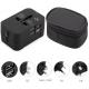 HHT202 Dual USB Port Charging Travel Adapter Storage Bag