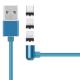 Micro USB / Type-C / 8 Pin 3 in 1 Magnetic Cable 100cm