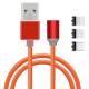 Micro USB / Type-C / 8 Pin 3 in 1 Magnetic Catch Cable 100cm