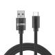 Gocomma Nylon Braided Type-C Data 3A Quick Charge Cable