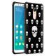 Cover Case For Xiaomi Redmi 5 Plus Skull Design Ultra Slim TPU Shockproof Black Silicone Soft Back case