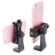 Ulanzi Universal Cell Phone Tripod Mount Clamp Clip Adapter Holder Vertical 360 Rotation for Smartphone