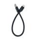 25CM Nylon Braid Type-C USB Cable Output 2.4A Fast Charge Wire