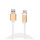 B5 Micro USB Android Mobile Phone Magnetically Charged Data Cable Dual Data  2.1A TPE material