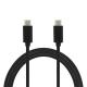 Minismile 3A 1M High Speed USB 3.1 Type-C Male to Male PD Data Charging Cable for MacBook