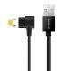 YAOMAISI Micro USB L-type Magnetic Data Charging Cable