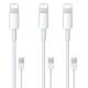 3pcs USB Data Sync and Charging Cable for iPhone X / 8 Plus / 8 / 7 Plus /  7