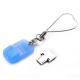 Keychain USB To Micro USB Male OTG Adapter