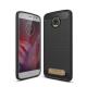 Case for Moto Z2 Play Shockproof Back Cover Solid Color Soft Carbon fiber