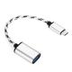 Minismile USB 3.1 Type-C Male to USB 3.0 Female OTG Connector Adapter Cable for MacBook