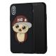 Case for iPhone X Brown Hat Owl Soft Shell