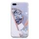 Ultra Thin Mosaic Fashion Marble Soft TPU Phone Case for iPhone 7 Plus