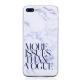 Characters Fashion Marble Soft TPU Phone Case for iPhone 8 Plus