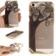 Cover Case for IPhone 5S/SE HAND Draw A Tree Soft Clear IMD TPU Phone Casing Mobile Smartphone