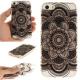 Cover Case for  iPhone 5S/SE Black Sunflower Soft Clear IMD TPU Phone Casing Mobile Smartphone