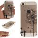 Dandelion Diamond Soft Clear IMD TPU Phone Casing Mobile Smartphone Cover Shell Case for iPhone 5/5S/SE