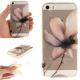 Cover Case for iPhone 5S/SE Magnolia Soft Clear IMD TPU Phone Casing Mobile Smartphone