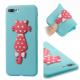 Case for Iphone8Plus Soft Shell 3D Flower Cat Phone Protection Shell