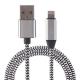 USB Fast Charger Cable Compatible with 8 Pin Double Jack Audio Adapter for iPhone