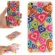 Cover Case for iPhone 6 Plus Color of Love Soft Clear IMD TPU Phone Casing Mobile Smartphone