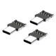 3PCS New Type-C to USB 2.0 OTG Adapters