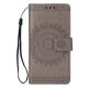 Embossing PU Leather Wallet Stand Flip Case for Sony Xperia XA2