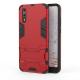 Case for Huawei P20 with Stand Back Cover Solid Colored Hard PC