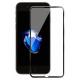 Hardness Titanium Alloy Frame3d Full Cover Arc Tempered Glass Protector for iPhone 7 Plus  / 8 Plus